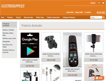 Tablet Screenshot of electrosupplies.net